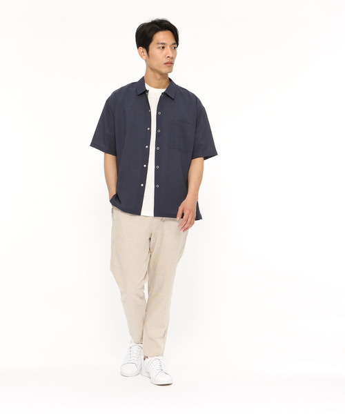 LAKOLE(ラコレ)の「ドライポリオープンシャツ / LAKOLE(シャツ/ブラウス・メンズ・ネイビー/ベージュ/ブラウン/チャコール・MEDIUM/LARGE)」の11枚目の写真