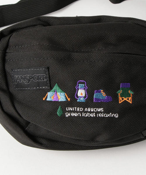 JANSPORT(ジャンスポーツ)の「〔別注〕JANSPORT フィフスアベニュー(ボディバッグ/ウエストポーチ・キッズ・ブラック・FREE)」の3枚目の写真