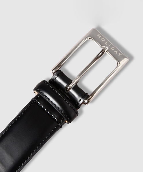 HOLIDAY(ホリデイ)の「HOLIDAY CLASSIC LEATHER BELT ホリデイクラシックレザーベルト(ベルト・レディース・ブラック/ブラウン/ブラック×ゴールド・ONE SIZE)」の7枚目の写真