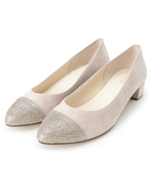 grove（グローブ）の「【22.0-25.0まで/日本製】やわここち（R)パンプス(3.5cm)（パンプス・レディース・ブラック/ベージュ系その他6/ベージュ系その他7・50/45/30/25/20/40/35）」の3枚目の写真