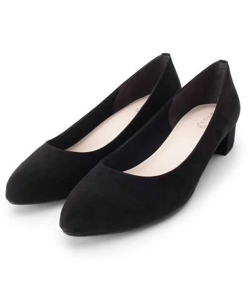 grove（グローブ）の「【22.0-25.0まで/日本製】やわここち（R)パンプス(3.5cm)（パンプス・レディース・ブラック/ベージュ系その他6/ベージュ系その他7・50/45/30/25/20/40/35）」の2枚目の写真