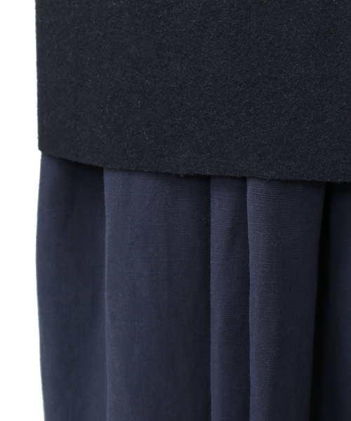 未使用級ꕥクラネ 3WAY THIN PLEAT ONE PIECE セット 2月19日（金）発売アイテムをご紹介。1枚で3通りの着こなしが