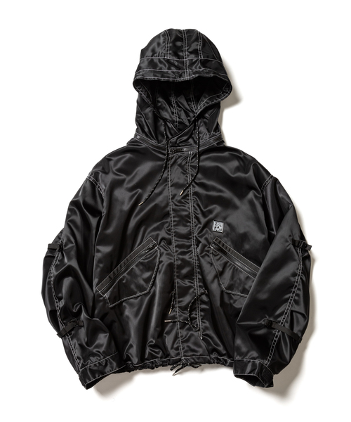 F-LAGSTUF-F(フラグスタフ)の「【F-LAGSTUF-F】カスタム M-51ジャケット/19AW-FS-11(MA-1・メンズ・ブラック/グレー・LARGE/LL)」の2枚目の写真