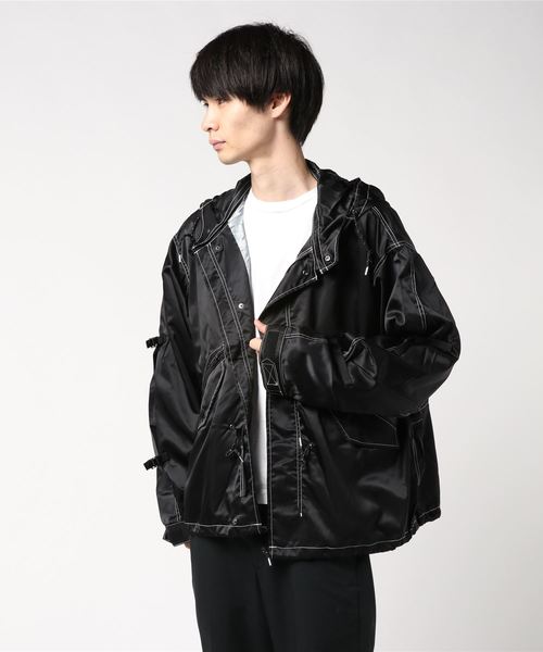 F-LAGSTUF-F(フラグスタフ)の「【F-LAGSTUF-F】カスタム M-51ジャケット/19AW-FS-11(MA-1・メンズ・ブラック/グレー・LARGE/LL)」の7枚目の写真