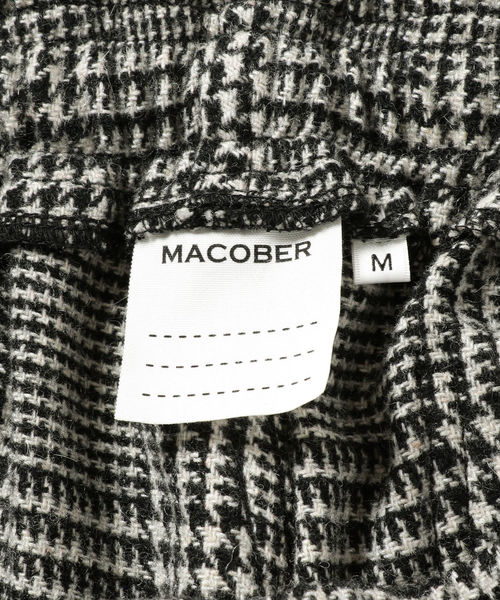 MACOBER（マコバ）の「MACOBER×SHIPS ウールパンツ グレンチェック（その他パンツ・メンズ・グレー・MEDIUM/LARGE）」の17枚目の写真