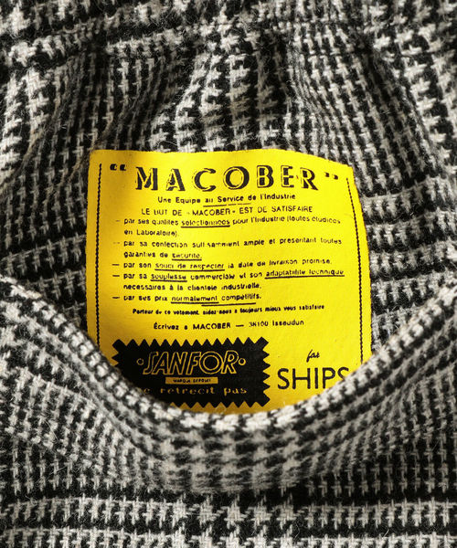 MACOBER（マコバ）の「MACOBER×SHIPS ウールパンツ グレンチェック（その他パンツ・メンズ・グレー・MEDIUM/LARGE）」の16枚目の写真