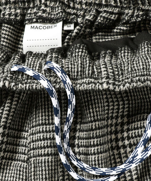 MACOBER（マコバ）の「MACOBER×SHIPS ウールパンツ グレンチェック（その他パンツ・メンズ・グレー・MEDIUM/LARGE）」の15枚目の写真
