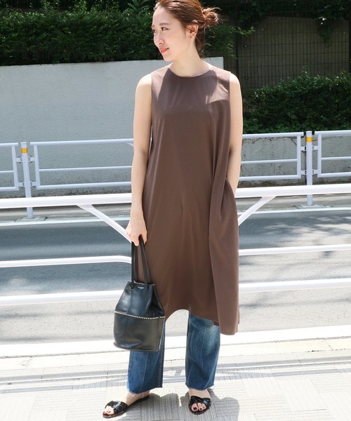 セール ブランド古着 ノースリーブワンピース ワンピース Iena イエナ のファッション通販 Zozoused
