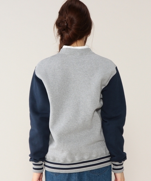 Champion（チャンピオン）の「[チャンピオン]Champion A/Style USA スウェット（スウェット・レディース・グレー/ネイビー・SMALL）」の5枚目の写真