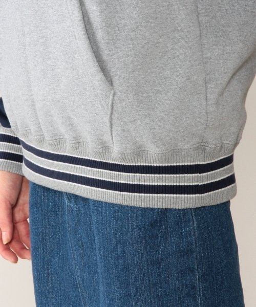 Champion（チャンピオン）の「[チャンピオン]Champion A/Style USA スウェット（スウェット・レディース・グレー/ネイビー・SMALL）」の9枚目の写真