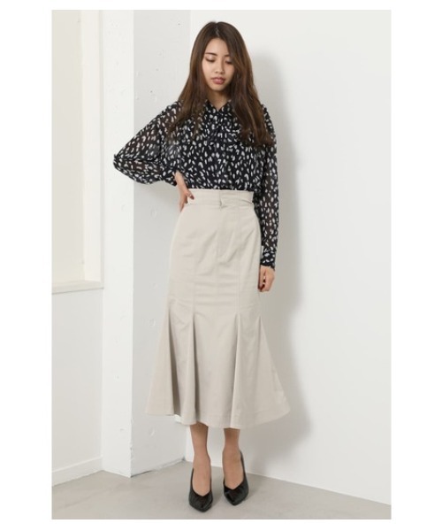 セール ボウタイルーズシフォントップス シャツ ブラウス Rienda リエンダ のファッション通販 Zozotown