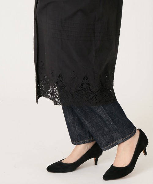 SLOBE IENA(スローブイエナ)の「レースワンピース◆(ワンピース・レディース・ホワイト/ブラック・FREE)」の13枚目の写真