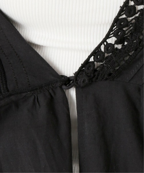 SLOBE IENA(スローブイエナ)の「レースワンピース◆(ワンピース・レディース・ホワイト/ブラック・FREE)」の10枚目の写真