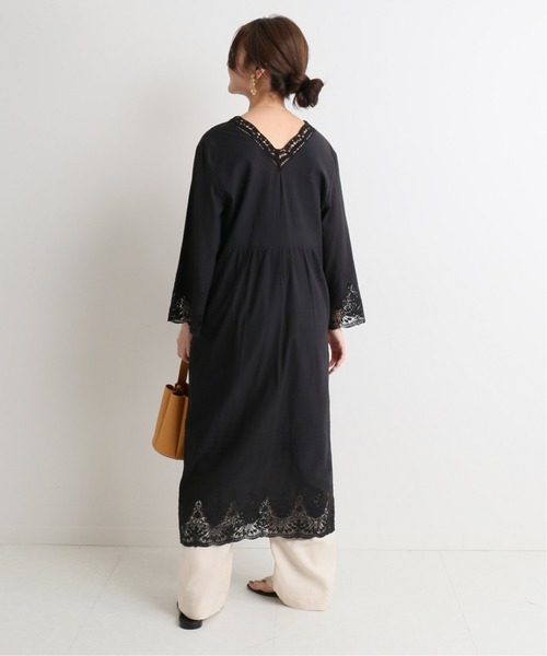 SLOBE IENA(スローブイエナ)の「レースワンピース◆(ワンピース・レディース・ホワイト/ブラック・FREE)」の18枚目の写真