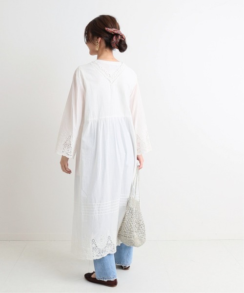 SLOBE IENA(スローブイエナ)の「レースワンピース◆(ワンピース・レディース・ホワイト/ブラック・FREE)」の14枚目の写真