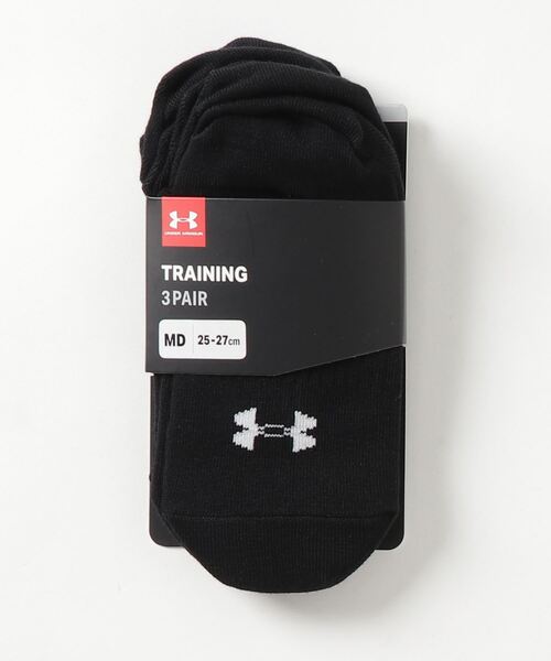 UNDER ARMOUR(アンダーアーマー)の「UAローロー ソックス(トレーニング/MEN)(ソックス/靴下・メンズ・ブラック/ホワイト・LG/MD)」の4枚目の写真