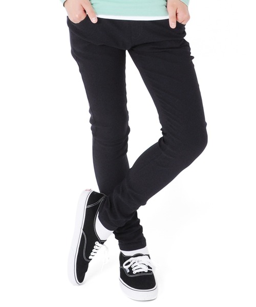 GLAZOS（グラソス）の「[スキニー]スーパーストレッチ・チノパンツ（チノパンツ・キッズ・ブラック/ベージュ/ネイビー/カーキ/インディゴブルー/グリーン系カモフラージュ・130cm/140cm/160cm/150cm/170cm）」の4枚目の写真