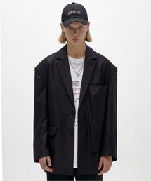 『ADD SEOUL』ADDITUDE BLAZER / ADD アディチュード オーバーサイズ テーラードジャケット