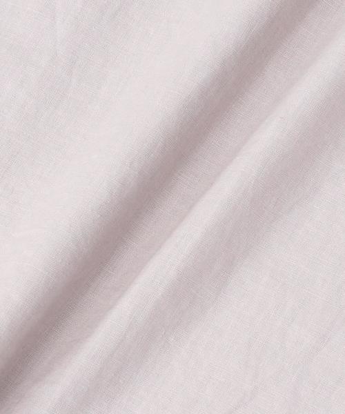 coen（コーエン）の「ヘンプバンドカラー半袖シャツ#（シャツ/ブラウス・メンズ・ホワイト/ベージュ/ネイビー・X-LARGE/LARGE/SMALL/MEDIUM）」の8枚目の写真