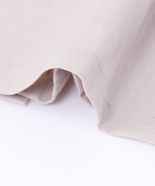 coen（コーエン）の「ヘンプバンドカラー半袖シャツ#（シャツ/ブラウス・メンズ・ホワイト/ベージュ/ネイビー・X-LARGE/LARGE/SMALL/MEDIUM）」の22枚目の写真