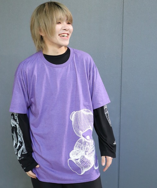 AFYF(エーエフワイエフ)の「【AFYF】AFYF Premium Souvenir Short Sleeve T-Shirt "DARK BEAR" version by GILDAN Premium Cotton 5.6oz / AFYFスーベニア ショートスリーブ Tシャツ "ダークベアー"ヴァージョン ギルダン プレミアム コットン5.6oz AFYF グラフィック by ロフトスキー(Tシャツ/カットソー・メンズ・パープル/ホワイト/ブラック/レッド/イエロー/オレンジ/ブルー/グリーン/マルーン/ミント/ブラック系その他/モスグリーン/ホワイト系その他/ロイヤルブルー/ブルー系その他2/アッシュグレー/ホワイト系その他2/ローズ/ブラック系その他2・LARGE/XXX-LARGE/X-LARGE)」の14枚目の写真