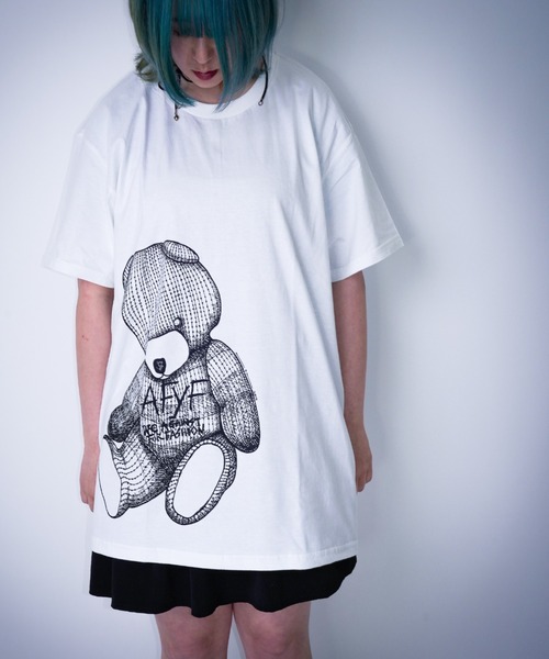 AFYF(エーエフワイエフ)の「【AFYF】AFYF Premium Souvenir Short Sleeve T-Shirt "DARK BEAR" version by GILDAN Premium Cotton 5.6oz / AFYFスーベニア ショートスリーブ Tシャツ "ダークベアー"ヴァージョン ギルダン プレミアム コットン5.6oz AFYF グラフィック by ロフトスキー(Tシャツ/カットソー・メンズ・パープル/ホワイト/ブラック/レッド/イエロー/オレンジ/ブルー/グリーン/マルーン/ミント/ブラック系その他/モスグリーン/ホワイト系その他/ロイヤルブルー/ブルー系その他2/アッシュグレー/ホワイト系その他2/ローズ/ブラック系その他2・LARGE/XXX-LARGE/X-LARGE)」の2枚目の写真