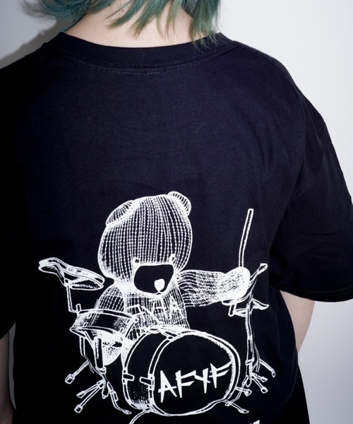 AFYF(エーエフワイエフ)の「【AFYF】AFYF Premium Souvenir Short Sleeve T-Shirt "DARK BEAR" version by GILDAN Premium Cotton 5.6oz / AFYFスーベニア ショートスリーブ Tシャツ "ダークベアー"ヴァージョン ギルダン プレミアム コットン5.6oz AFYF グラフィック by ロフトスキー(Tシャツ/カットソー・メンズ・パープル/ホワイト/ブラック/レッド/イエロー/オレンジ/ブルー/グリーン/マルーン/ミント/ブラック系その他/モスグリーン/ホワイト系その他/ロイヤルブルー/ブルー系その他2/アッシュグレー/ホワイト系その他2/ローズ/ブラック系その他2・LARGE/XXX-LARGE/X-LARGE)」の7枚目の写真