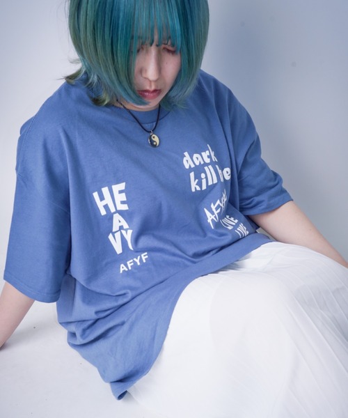 AFYF(エーエフワイエフ)の「【AFYF】AFYF Premium Souvenir Short Sleeve T-Shirt "DARK BEAR" version by GILDAN Premium Cotton 5.6oz / AFYFスーベニア ショートスリーブ Tシャツ "ダークベアー"ヴァージョン ギルダン プレミアム コットン5.6oz AFYF グラフィック by ロフトスキー(Tシャツ/カットソー・メンズ・パープル/ホワイト/ブラック/レッド/イエロー/オレンジ/ブルー/グリーン/マルーン/ミント/ブラック系その他/モスグリーン/ホワイト系その他/ロイヤルブルー/ブルー系その他2/アッシュグレー/ホワイト系その他2/ローズ/ブラック系その他2・LARGE/XXX-LARGE/X-LARGE)」の13枚目の写真