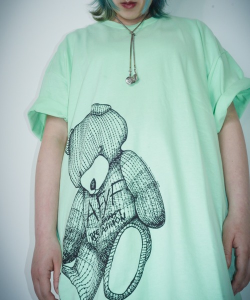 AFYF(エーエフワイエフ)の「【AFYF】AFYF Premium Souvenir Short Sleeve T-Shirt "DARK BEAR" version by GILDAN Premium Cotton 5.6oz / AFYFスーベニア ショートスリーブ Tシャツ "ダークベアー"ヴァージョン ギルダン プレミアム コットン5.6oz AFYF グラフィック by ロフトスキー(Tシャツ/カットソー・メンズ・パープル/ホワイト/ブラック/レッド/イエロー/オレンジ/ブルー/グリーン/マルーン/ミント/ブラック系その他/モスグリーン/ホワイト系その他/ロイヤルブルー/ブルー系その他2/アッシュグレー/ホワイト系その他2/ローズ/ブラック系その他2・LARGE/XXX-LARGE/X-LARGE)」の11枚目の写真
