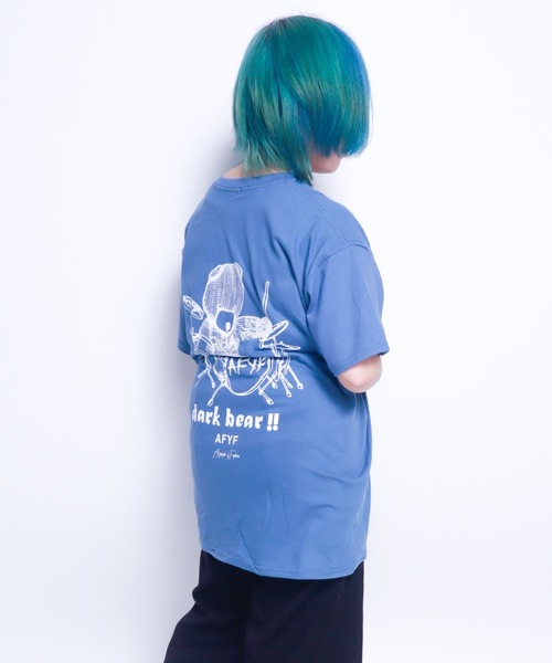 AFYF(エーエフワイエフ)の「【AFYF】AFYF Premium Souvenir Short Sleeve T-Shirt "DARK BEAR" version by GILDAN Premium Cotton 5.6oz / AFYFスーベニア ショートスリーブ Tシャツ "ダークベアー"ヴァージョン ギルダン プレミアム コットン5.6oz AFYF グラフィック by ロフトスキー(Tシャツ/カットソー・メンズ・パープル/ホワイト/ブラック/レッド/イエロー/オレンジ/ブルー/グリーン/マルーン/ミント/ブラック系その他/モスグリーン/ホワイト系その他/ロイヤルブルー/ブルー系その他2/アッシュグレー/ホワイト系その他2/ローズ/ブラック系その他2・LARGE/XXX-LARGE/X-LARGE)」の22枚目の写真