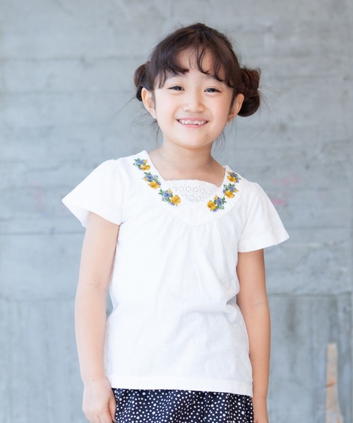 RAGMART（ラグマート）の「刺繍Tシャツ（Tシャツ/カットソー）」 - WEAR