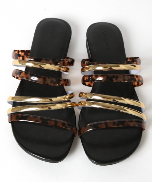 PAGEBOY（ページボーイ）の「クリアフラットサンダル（サンダル・レディース・ホワイト系その他/ブラック系その他・MEDIUM/LARGE）」の11枚目の写真