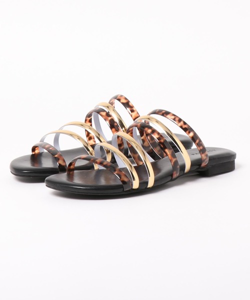 PAGEBOY（ページボーイ）の「クリアフラットサンダル（サンダル・レディース・ホワイト系その他/ブラック系その他・MEDIUM/LARGE）」の13枚目の写真