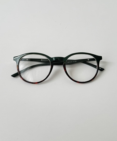 CANAL JEAN(キャナルジーン)の「DULTON READING GLASSES リーディンググラス/YGF117(メガネ・レディース・ブラック/モスグリーン/モカ・10/15 /20)」の14枚目の写真