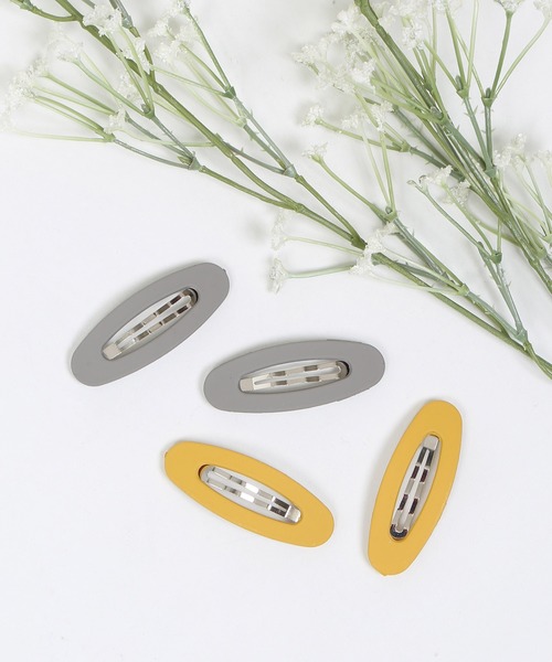 WC（ダブル シー）の「WC/【4点セット】カラーヘアクリップ（バレッタ/ヘアクリップ・レディース・その他1/その他2/その他3/その他4・FREE）」の4枚目の写真