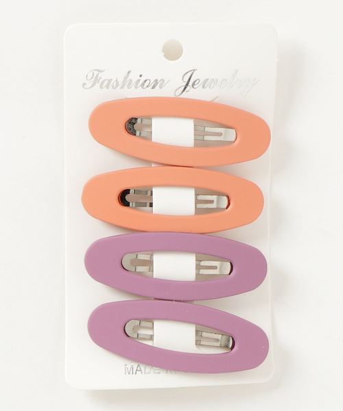 WC（ダブル シー）の「WC/【4点セット】カラーヘアクリップ（バレッタ/ヘアクリップ・レディース・その他1/その他2/その他3/その他4・FREE）」の10枚目の写真
