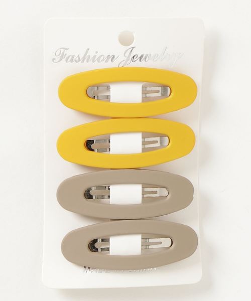 WC（ダブル シー）の「WC/【4点セット】カラーヘアクリップ（バレッタ/ヘアクリップ・レディース・その他1/その他2/その他3/その他4・FREE）」の7枚目の写真