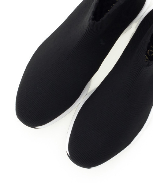 RANDA（ランダ）の「ストレスフリー/ソフトニットスニーカー（スニーカー・レディース・ブラック/ベージュ・S/LL/M/L）」の14枚目の写真