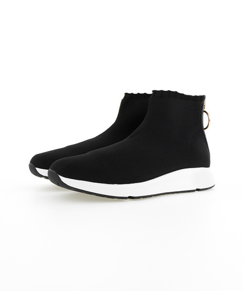 RANDA（ランダ）の「ストレスフリー/ソフトニットスニーカー（スニーカー・レディース・ブラック/ベージュ・S/LL/M/L）」の13枚目の写真