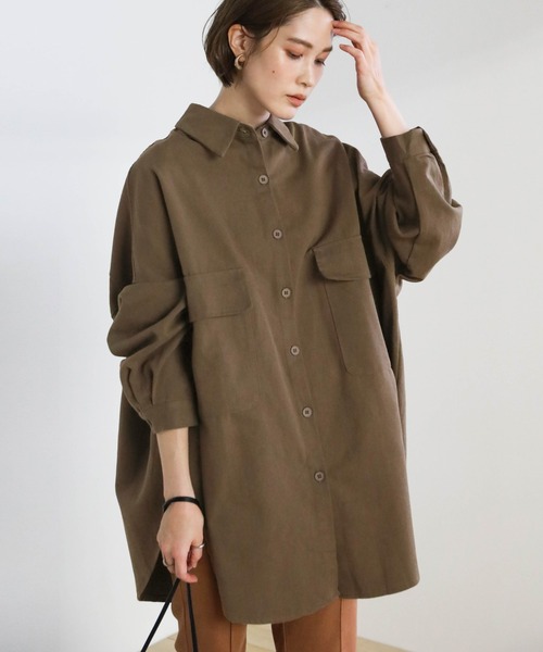 ダブルポケットオーバーシャツ（シャツ/ブラウス）｜select MOCA