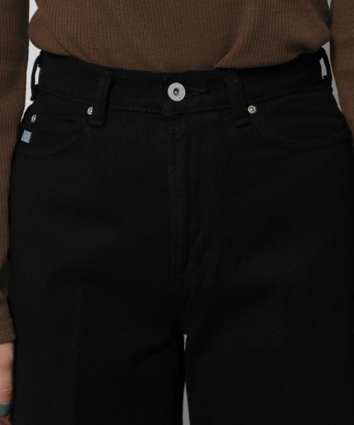 PAGEBOY（ページボーイ）の「【SOMETHING × PAGEBOY】別注DOLL FLARE（デニムパンツ・レディース・ブラック/インディゴブルー・25inch/26inch）」の7枚目の写真