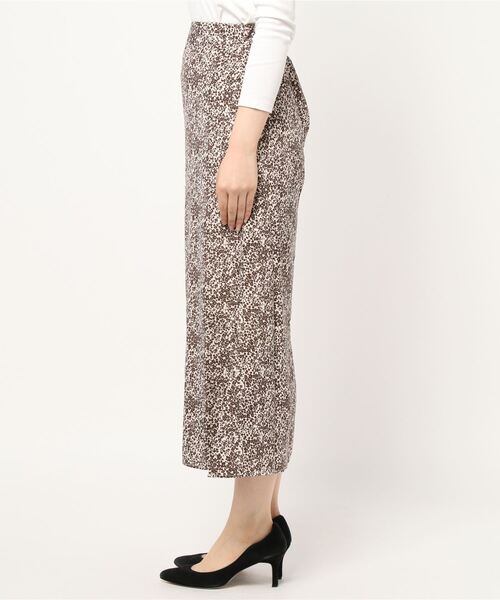 flower(フラワー)の「ベビーレオパードスカート(スカート・レディース・ブラック/ブラウン・FREE)」の3枚目の写真