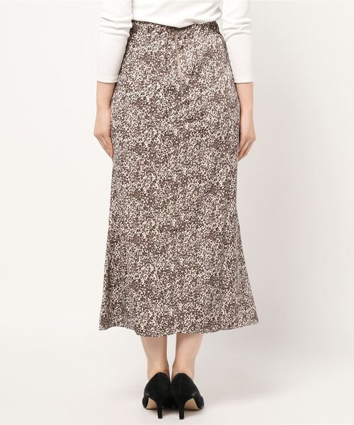 flower(フラワー)の「ベビーレオパードスカート(スカート・レディース・ブラック/ブラウン・FREE)」の4枚目の写真