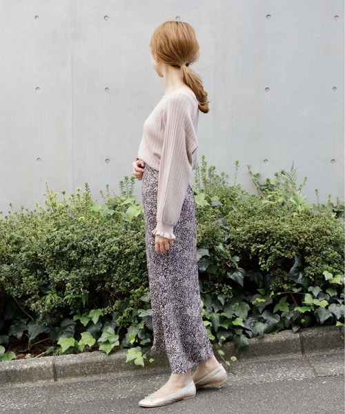 flower(フラワー)の「ベビーレオパードスカート(スカート・レディース・ブラック/ブラウン・FREE)」の8枚目の写真