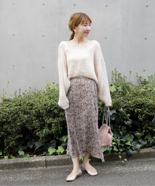 flower(フラワー)の「ベビーレオパードスカート(スカート・レディース・ブラック/ブラウン・FREE)」の10枚目の写真