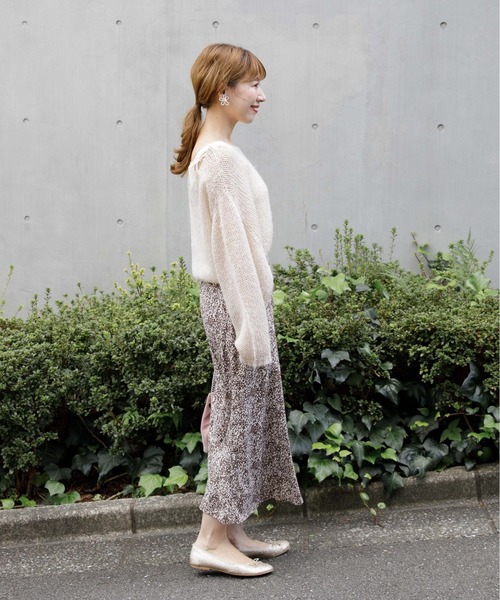 flower(フラワー)の「ベビーレオパードスカート(スカート・レディース・ブラック/ブラウン・FREE)」の11枚目の写真