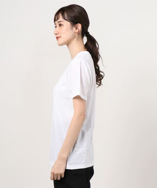 FRUIT OF THE LOOM(フルーツオブザルーム)の「【FRUIT OF THE LOOM】3P__30/-天竺_TC_Tシャツ(Tシャツ/カットソー・レディース・ホワイト/ブラック・LARGE/X-LARGE/MEDIUM)」の9枚目の写真