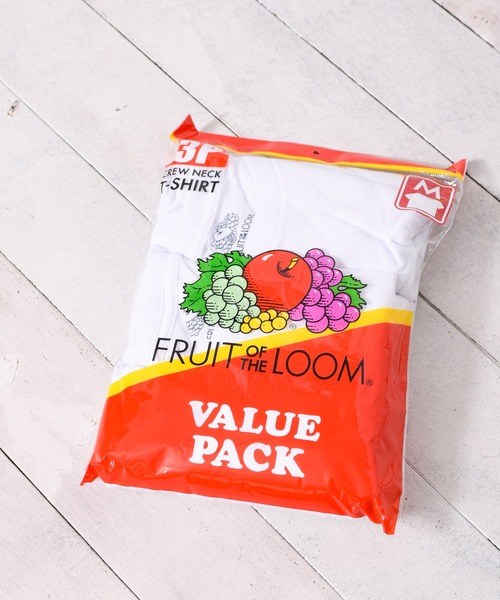 FRUIT OF THE LOOM(フルーツオブザルーム)の「【FRUIT OF THE LOOM】3P__30/-天竺_TC_Tシャツ(Tシャツ/カットソー・レディース・ホワイト/ブラック・LARGE/X-LARGE/MEDIUM)」の6枚目の写真