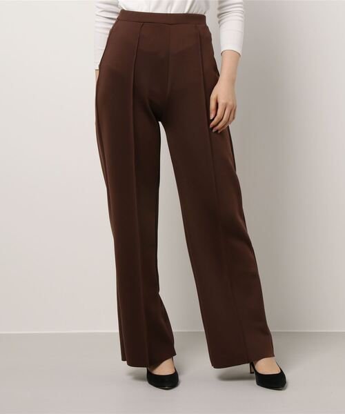 dazzlin（ダズリン）の「ワイドスタイルセルフカットパンツ（その他パンツ・レディース・ブラウン/ブラック/ベージュ・FREE）」の2枚目の写真