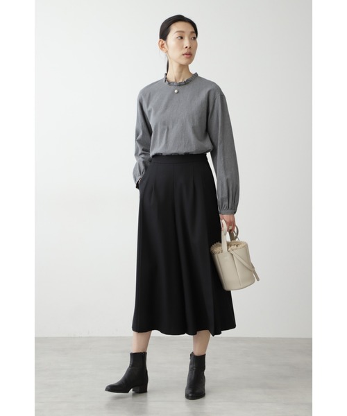 human woman（ヒューマンウーマン）の「◆アナスタシアミルドパンツ（その他パンツ・レディース・ブラック/グレー・SMALL/MEDIUM/LARGE）」の6枚目の写真